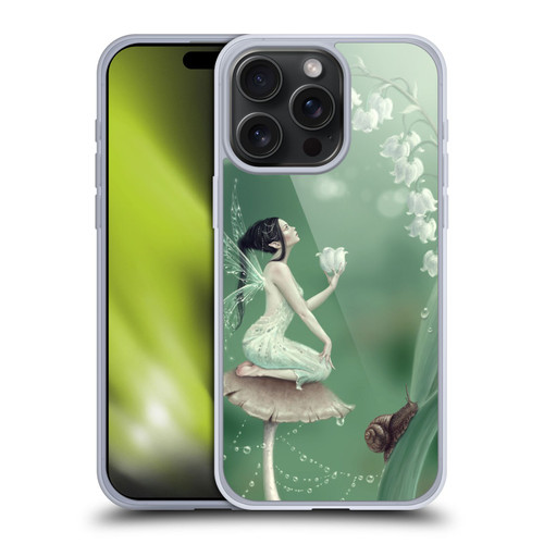 Rachel Anderson Pixies Lily Of The Valley Soft Gel Case for Apple iPhone 15 Pro Max