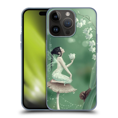 Rachel Anderson Pixies Lily Of The Valley Soft Gel Case for Apple iPhone 15 Pro