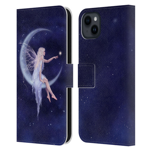 Rachel Anderson Pixies Birth Of A Star Leather Book Wallet Case Cover For Apple iPhone 15 Plus