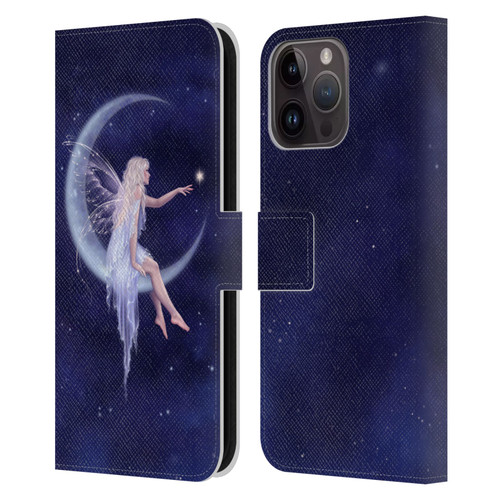 Rachel Anderson Pixies Birth Of A Star Leather Book Wallet Case Cover For Apple iPhone 15 Pro Max