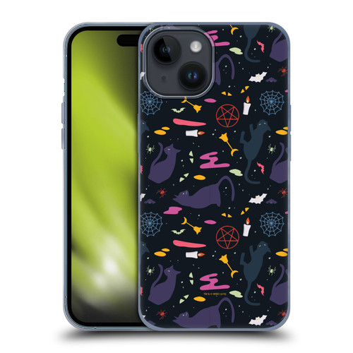 Chilling Adventures of Sabrina Graphics Dark Arts Soft Gel Case for Apple iPhone 15