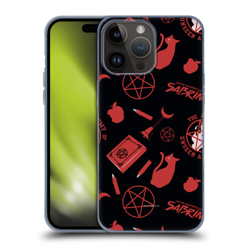 Chilling Adventures of Sabrina Graphics Black Magic Soft Gel Case for Apple iPhone 15 Pro Max