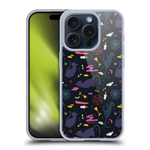 Chilling Adventures of Sabrina Graphics Dark Arts Soft Gel Case for Apple iPhone 15 Pro