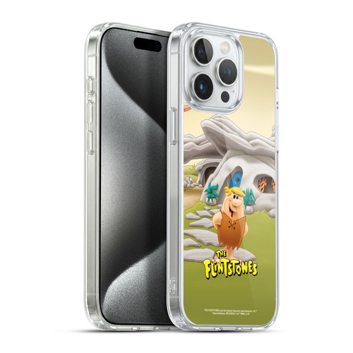 The Flintstones Characters Barney Rubble Soft Gel Case for Apple iPhone 15 Pro Max & MagSafe