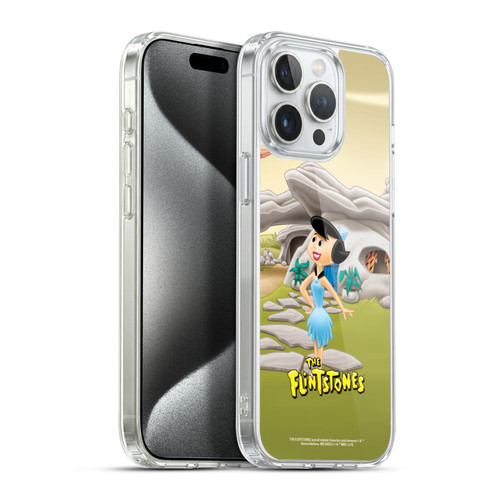 The Flintstones Characters Betty Rubble Soft Gel Case for Apple iPhone 15 Pro Max & MagSafe