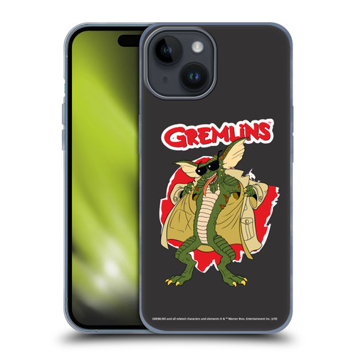 Gremlins Graphics Flasher Soft Gel Case for Apple iPhone 15
