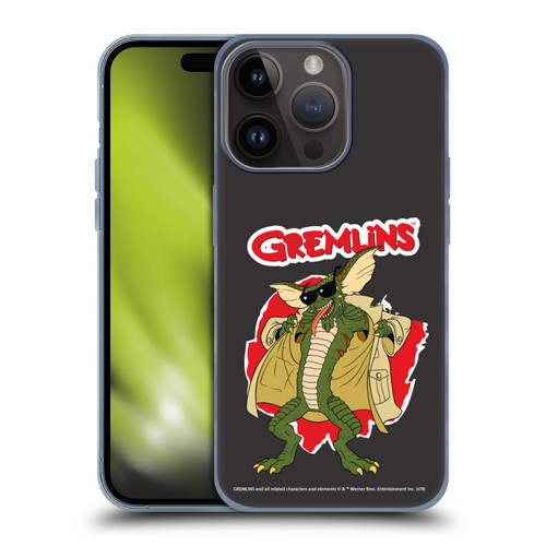 Gremlins Graphics Flasher Soft Gel Case for Apple iPhone 15 Pro