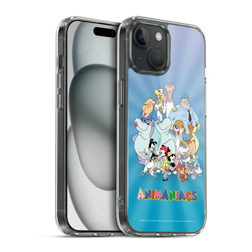Animaniacs Graphics Group Soft Gel Case for Apple iPhone 15 & MagSafe