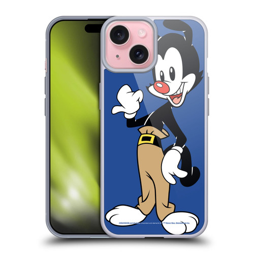 Animaniacs Graphics Yakko Soft Gel Case for Apple iPhone 15