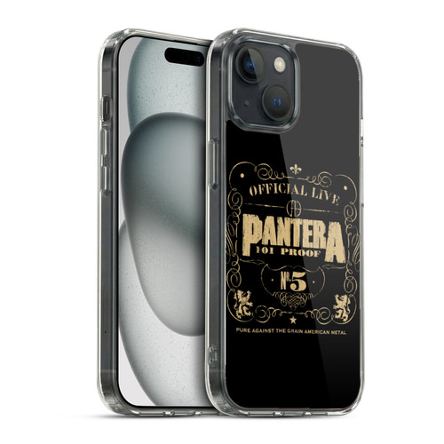 Pantera Art 101 Proof Soft Gel Case for Apple iPhone 15 & MagSafe