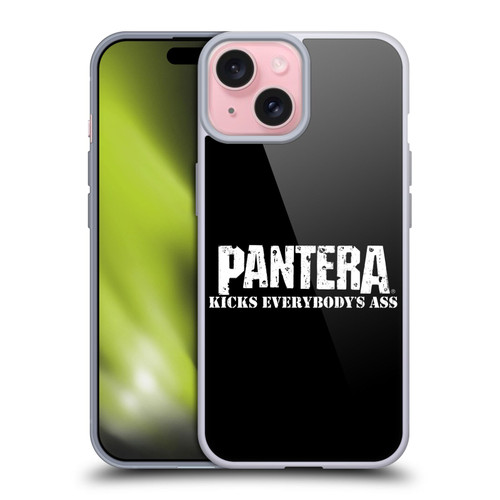 Pantera Art Kicks Soft Gel Case for Apple iPhone 15