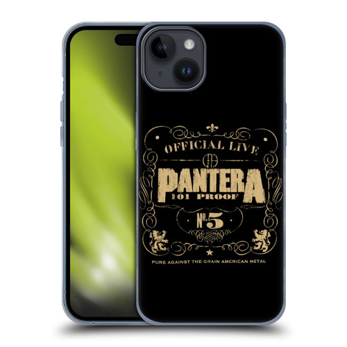 Pantera Art 101 Proof Soft Gel Case for Apple iPhone 15 Plus