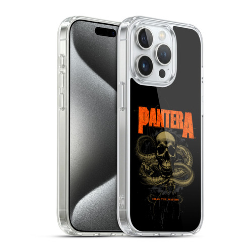 Pantera Art Drag The Waters Soft Gel Case for Apple iPhone 15 Pro & MagSafe