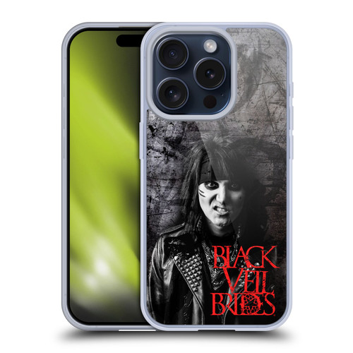 Black Veil Brides Band Members Ashley Soft Gel Case for Apple iPhone 15 Pro