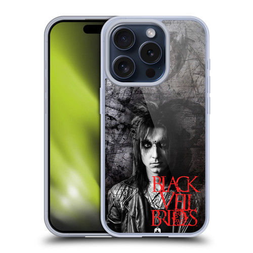 Black Veil Brides Band Members Jake Soft Gel Case for Apple iPhone 15 Pro