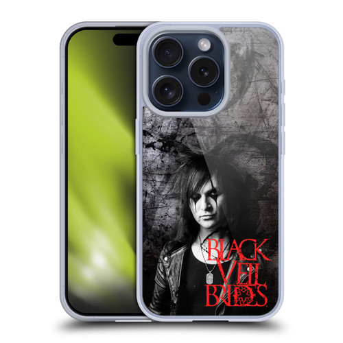 Black Veil Brides Band Members Jinxx Soft Gel Case for Apple iPhone 15 Pro