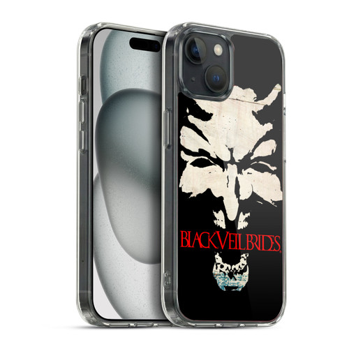 Black Veil Brides Band Art Devil Art Soft Gel Case for Apple iPhone 15 Plus & MagSafe