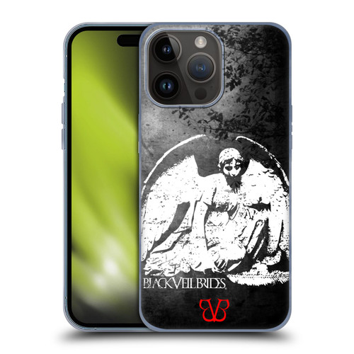 Black Veil Brides Band Art Angel Soft Gel Case for Apple iPhone 15 Pro Max