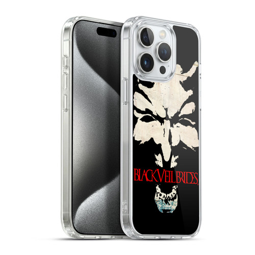 Black Veil Brides Band Art Devil Art Soft Gel Case for Apple iPhone 15 Pro Max & MagSafe