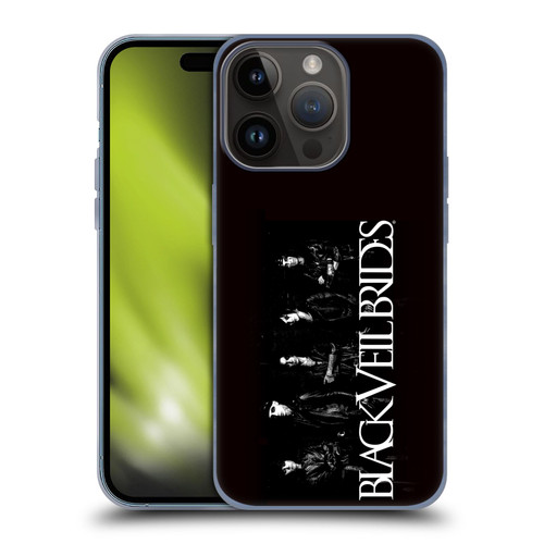 Black Veil Brides Band Art Band Photo Soft Gel Case for Apple iPhone 15 Pro