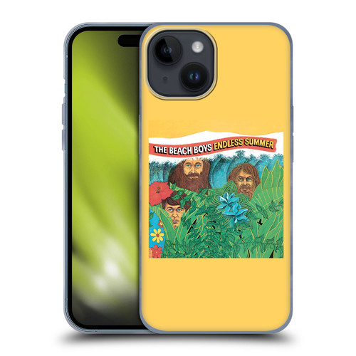The Beach Boys Album Cover Art Endless Summer Soft Gel Case for Apple iPhone 15