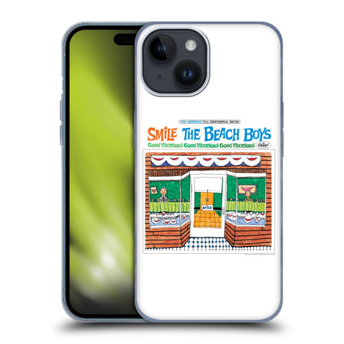 The Beach Boys Album Cover Art The Smile Sessions Soft Gel Case for Apple iPhone 15