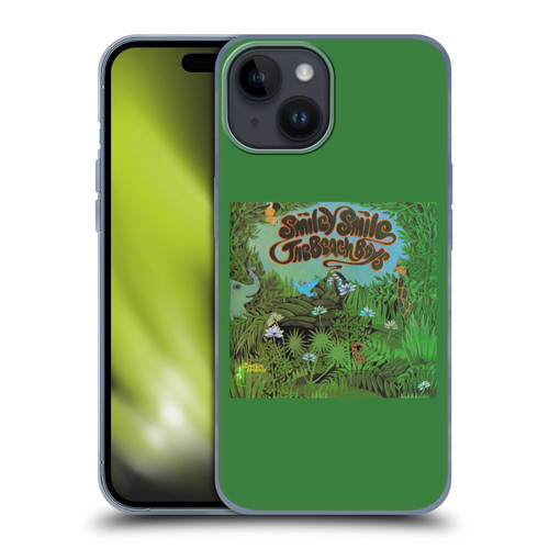 The Beach Boys Album Cover Art Smiley Smile Soft Gel Case for Apple iPhone 15
