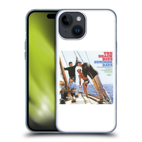 The Beach Boys Album Cover Art Summer Days and Nights Soft Gel Case for Apple iPhone 15