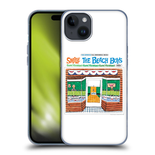 The Beach Boys Album Cover Art The Smile Sessions Soft Gel Case for Apple iPhone 15 Plus