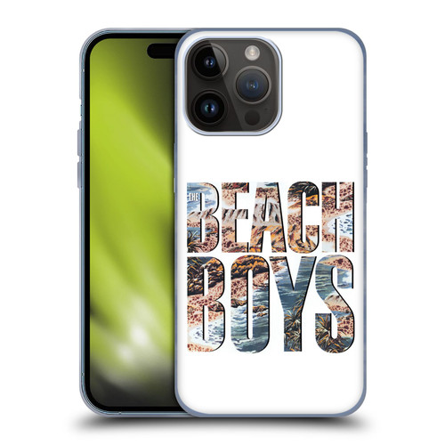 The Beach Boys Album Cover Art 1985 Logo Soft Gel Case for Apple iPhone 15 Pro Max