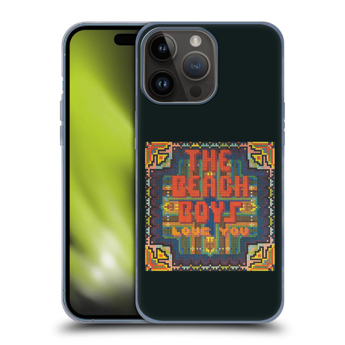 The Beach Boys Album Cover Art Love You Soft Gel Case for Apple iPhone 15 Pro Max