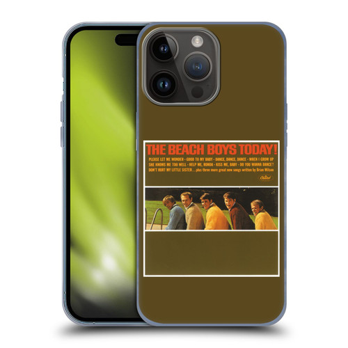 The Beach Boys Album Cover Art Today Soft Gel Case for Apple iPhone 15 Pro Max
