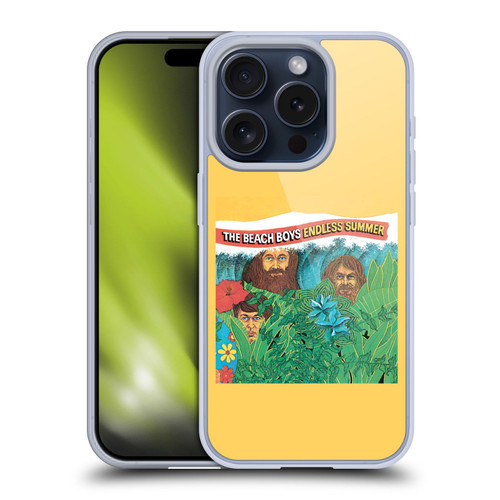 The Beach Boys Album Cover Art Endless Summer Soft Gel Case for Apple iPhone 15 Pro