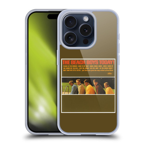 The Beach Boys Album Cover Art Today Soft Gel Case for Apple iPhone 15 Pro