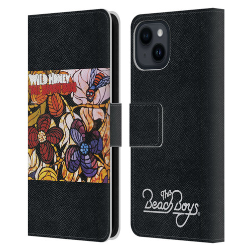 The Beach Boys Album Cover Art Wild Honey Leather Book Wallet Case Cover For Apple iPhone 15