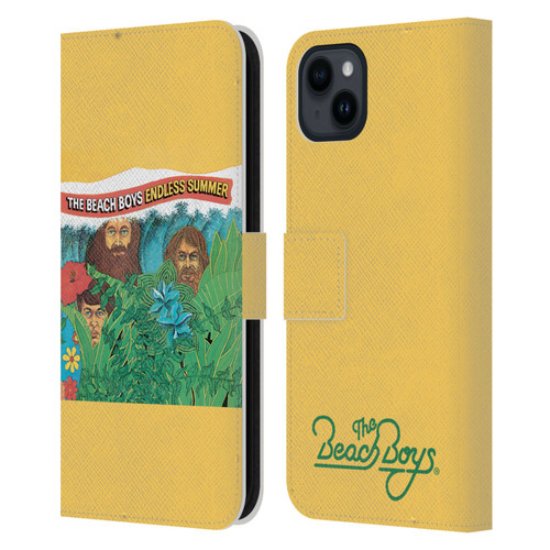 The Beach Boys Album Cover Art Endless Summer Leather Book Wallet Case Cover For Apple iPhone 15 Plus