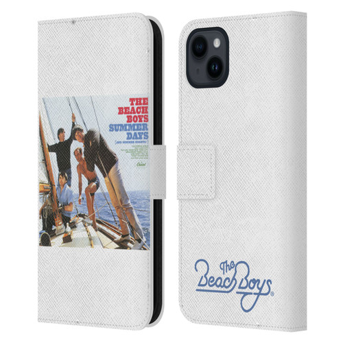 The Beach Boys Album Cover Art Summer Days and Nights Leather Book Wallet Case Cover For Apple iPhone 15 Plus