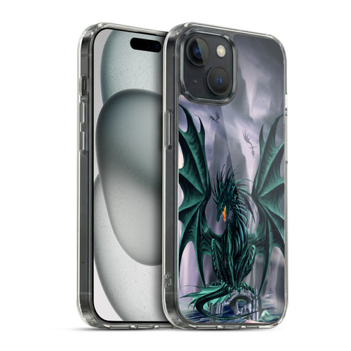Ruth Thompson Dragons Jade Soft Gel Case for Apple iPhone 15 & MagSafe