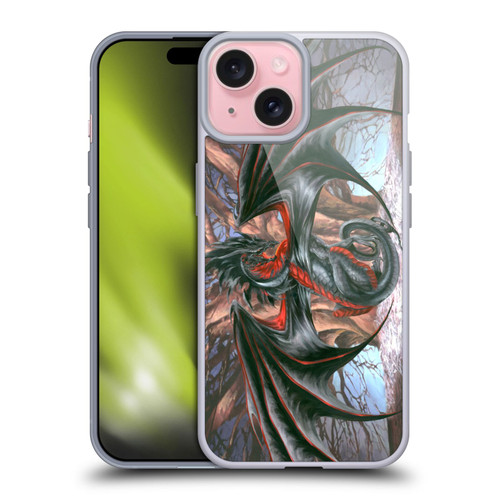 Ruth Thompson Dragons Malice Soft Gel Case for Apple iPhone 15