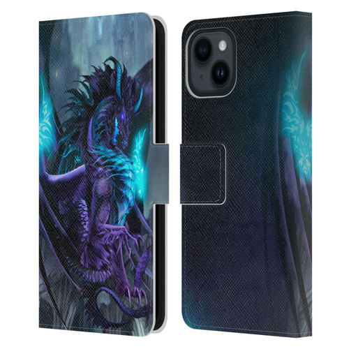 Ruth Thompson Dragons 2 Talisman Leather Book Wallet Case Cover For Apple iPhone 15