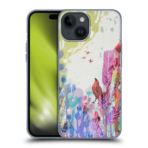Sylvie Demers Nature Wings Soft Gel Case for Apple iPhone 15