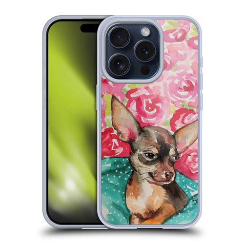Sylvie Demers Nature Chihuahua Soft Gel Case for Apple iPhone 15 Pro