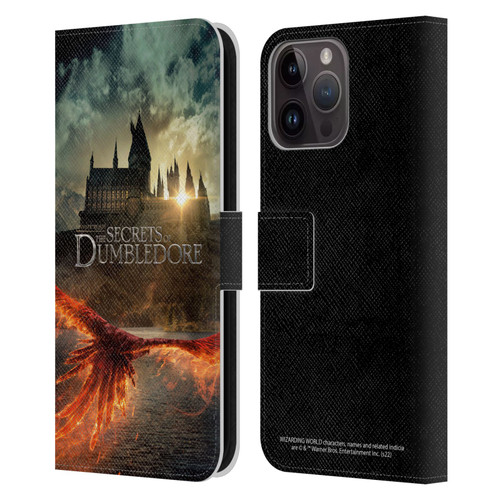 Fantastic Beasts: Secrets of Dumbledore Key Art Poster Leather Book Wallet Case Cover For Apple iPhone 15 Pro Max