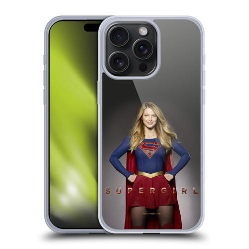 Supergirl TV Series Key Art Kara Zor-El Soft Gel Case for Apple iPhone 15 Pro Max