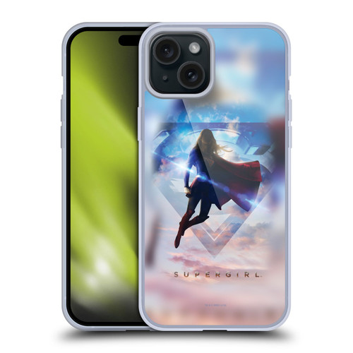 Supergirl TV Series Key Art Poster Soft Gel Case for Apple iPhone 15 Plus