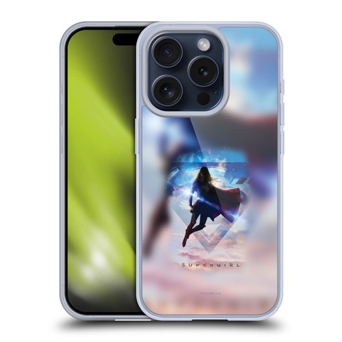 Supergirl TV Series Key Art Poster Soft Gel Case for Apple iPhone 15 Pro
