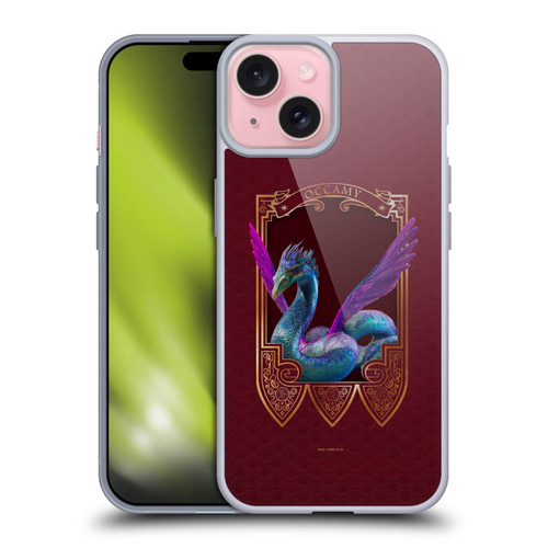 Fantastic Beasts And Where To Find Them Beasts Occamy Soft Gel Case for Apple iPhone 15