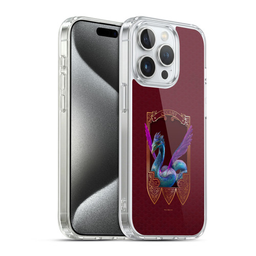 Fantastic Beasts And Where To Find Them Beasts Occamy Soft Gel Case for Apple iPhone 15 Pro & MagSafe