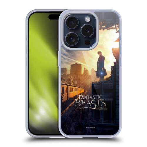 Fantastic Beasts And Where To Find Them Key Art Newt Scamander Poster 1 Soft Gel Case for Apple iPhone 15 Pro