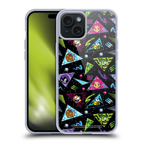 Teen Titans Go! To The Movies Graphic Designs Patterns Soft Gel Case for Apple iPhone 15 Plus